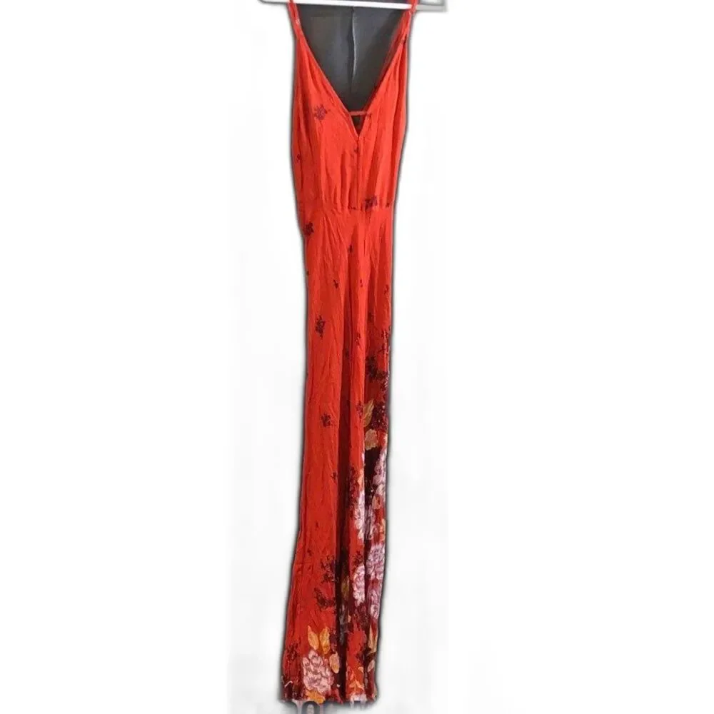 🌺Free People Red Floral Maxi Dress🌺
💜🌷Free Earrings w Purchase🌷💜 - Picture 6 of 13